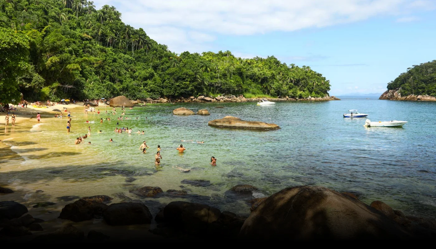 Vista Aérea da Praia de Santos
